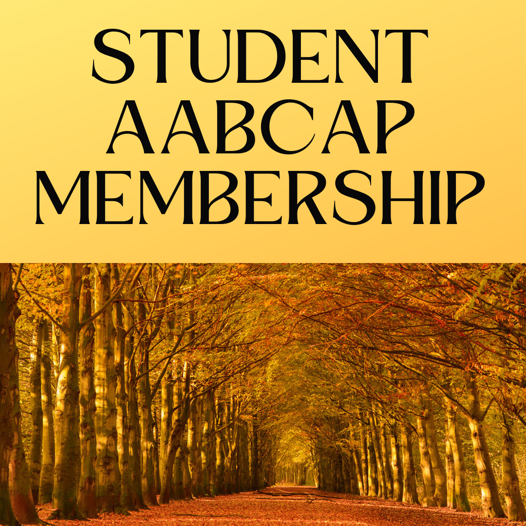 Student AABCAP Membership (pro-rata)